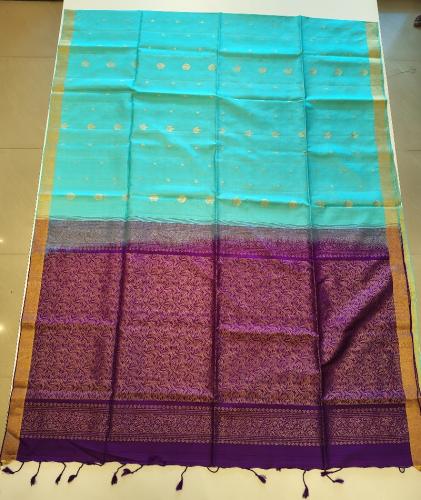 SOFT SILK SAREE WITH BLOUSE